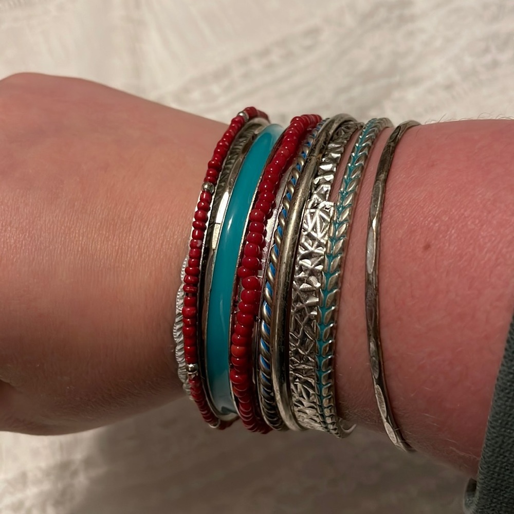 Bangle bracelets